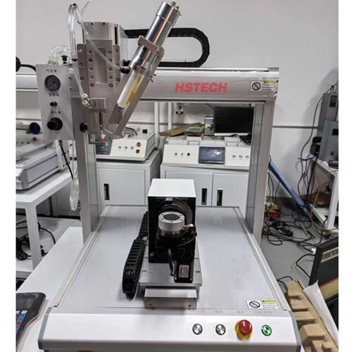 에 대한 최신 회사 뉴스 테이블 톱 AB 접착제 분배 로봇