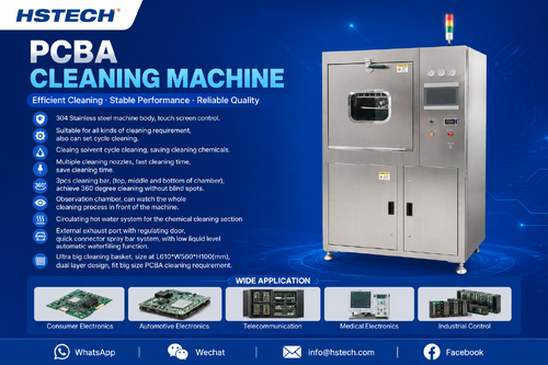 최신 회사 블로그 HS-810 Integrated Offline PCBA Cleaning Machine Launched: High-efficiency & Cost-saving Solution for SMT Production