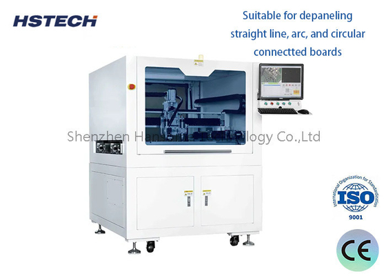 좋은 가격 안정적인 플랫폼 PCB 라우터 기계 300 * 350mm 작업 영역 온라인으로