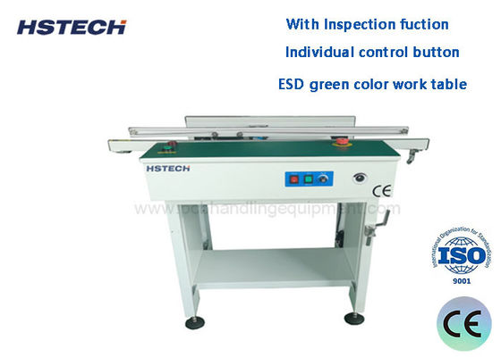 좋은 가격 LED 버튼 수동 손 크랭크 너비 조정 ESD 벨트 PCB 운송 컨베이어 온라인으로