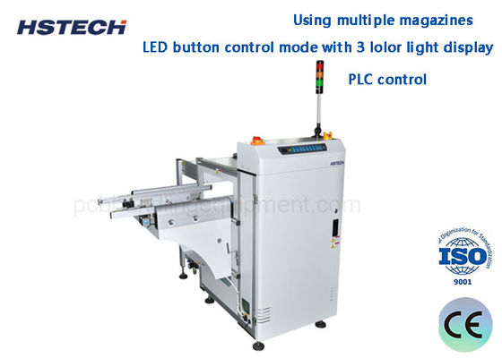 좋은 가격 SMT 라인 SS304 20M/Min 40mm Pitch SMEMA 호환성 반 먼지 PCB 로더 머신 온라인으로