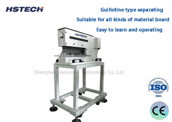 좋은 가격 고전력 PCB 디패널링 장비 선형 칼 타입 Pneumatic PCB 디패널링 기계 온라인으로