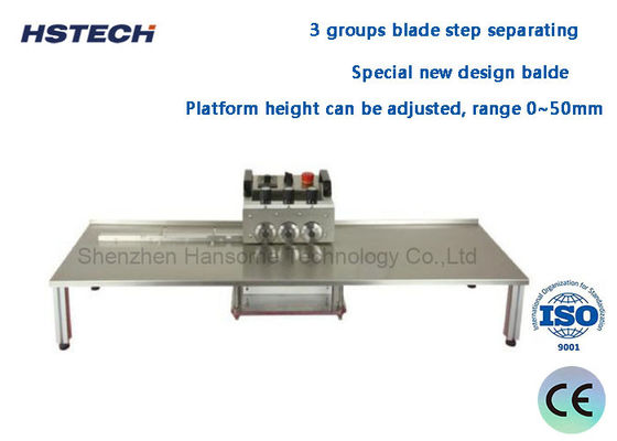 좋은 가격 3 그룹 블레이드 PCB 디 패널라이저 LED 스트립 라이트를 위한 낮은 힘 스트레스 온라인으로