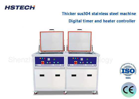 좋은 가격 AC380V 77L SUS 스테인리스 스틸 3000W 가열 전력 초음파 청소 기계 온라인으로