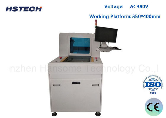 좋은 가격 CCD 탐지 단일 플랫폼 PCBA 라우터 PCB 패널 절단 기계 온라인