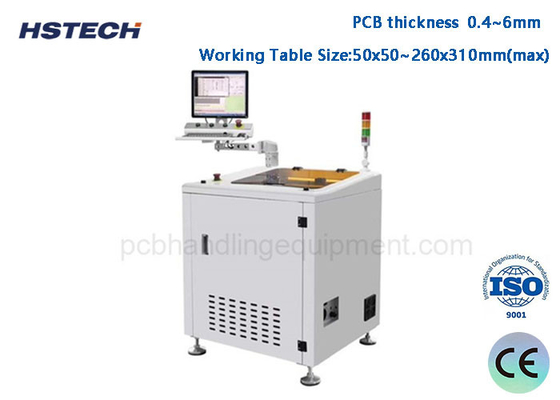 좋은 가격 작은 크기 60000RPM 단일 플랫폼 PCB 디패널링 분리 기계 오프라인 PCBA 디패널링 라우터 온라인으로