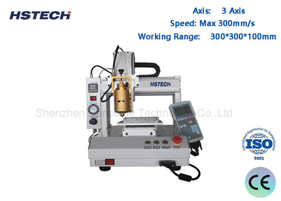 좋은 가격 자동 데스크톱 타입 3 축 단일 헤드 PUR 구레 분배 기계 온라인으로