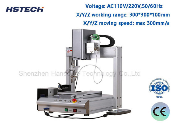 좋은 가격 수동 프로그래밍 스테퍼 모터 타이밍 벨트 데스크톱 자동 용접 기계 HS-S331R 온라인으로