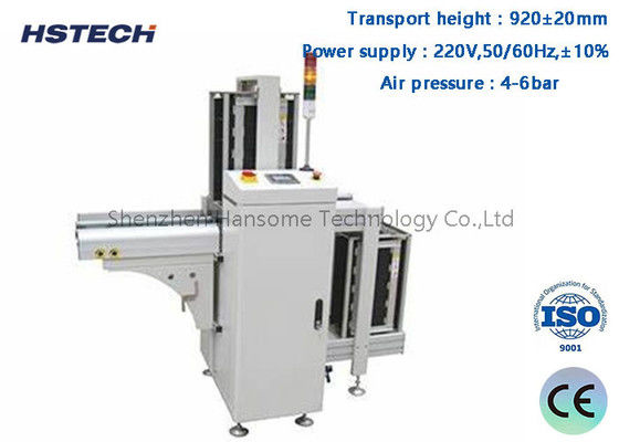 좋은 가격 안정성 스테인리스 스틸 구조 250mm / 330mm PCB 로더 장비 Mitsubishi PLC 제어 HS-LD390 온라인으로