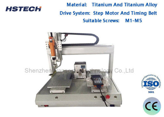 좋은 가격 자동 4 축 나사 고정 기계 더블 Y 플랫폼 나사 고정 로봇 HS-SL5331 온라인으로