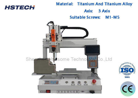 좋은 가격 스테프 모터 광 전기 스위치 나사 잠금 / 고정 기계 3 축 HS-SL331 온라인으로