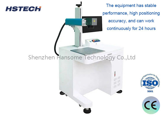 좋은 가격 전자 조립용 슈나이더 공기 냉각 자외선 레이저 표시 기계 온라인으로