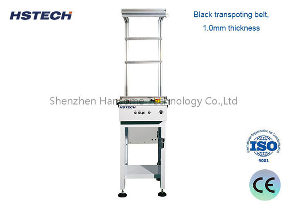좋은 가격 스테인레스 스틸 수동 손 크랭크 ESD 벨트 LED 버튼 제어 및 SMEMA 신호와 PCB 처리 장비 온라인으로