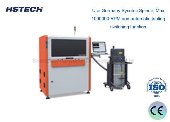 좋은 가격 Jig 100000 RPM 스핀드 CCD 시스템없이 인라인 PCB 디패널링을위한 PCB 라우터 기계 온라인으로
