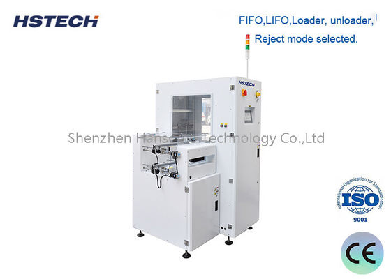 좋은 가격 FIFO LIFO 로더 언로더 리젝트 모드 및 터치스크린 제어 기능이 있는 수직 PCB 버퍼 온라인으로