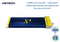 USB 케이블이 있는 고성능 7채널 K형 열쌍 KIC X5 열 프로파일러