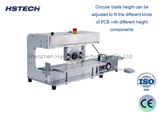 좋은 가격 Pneumatic V-Cut Pneumatic PCB Depaneling Machine FR4 PCB 보드에 대한 선형 길로틴 온라인으로