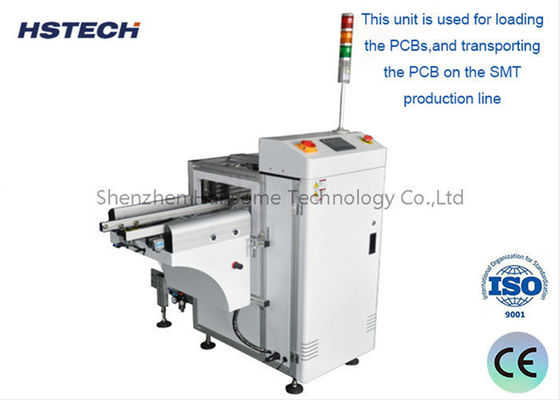좋은 가격 SMT 생산을 위한 조정 가능한 컨베이어 속도와 정밀 90도 PCB 로더 온라인으로