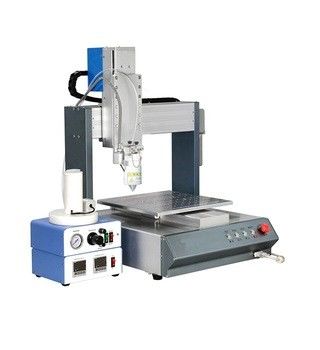 좋은 가격 300mm/s 속도 및 0.02mm 반복 정밀도를 갖춘 데스크탑 3축 PUR 접착제 디스펜싱 머신 온라인으로