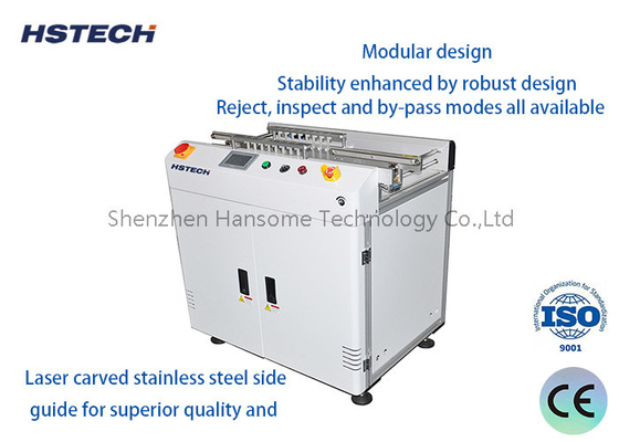 좋은 가격 50*50~450*350mm PCB 거부 컨베이어와 미쓰비시 PLC 병 센서 온라인으로