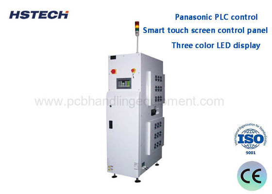 좋은 가격 SMT 수직 PCB 버퍼 머신 스마트 터치 스크린 파나소닉 PLC 제어 온라인으로