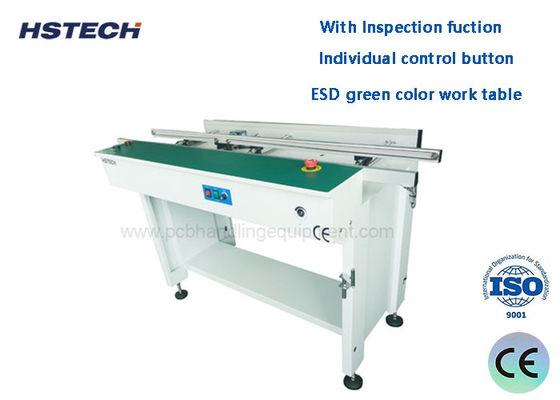 좋은 가격 질병 센서 1500mm 길이 ESD 벨트 PCB 연결 컨베이어 검사 기능 개별 제어 버튼 온라인으로