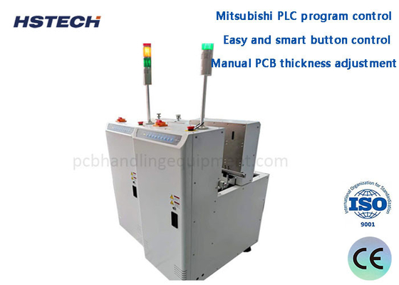 좋은 가격 수동 PCB 두께 조정 SMEMA 미쓰비시 PLC PCB 보드 로더 온라인으로