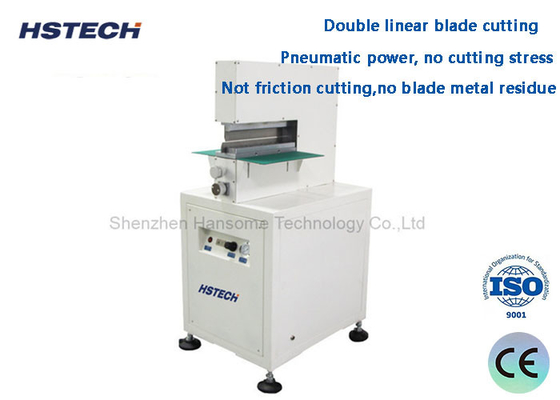 좋은 가격 Pneumatic Driven Blade Metal Low Cutting Force Stress V Cut PCB Depanelizer (공압 구동 블레이드 금속 저 절단 힘 스트레스 V 절단 PCB 디패니라이저) 온라인으로