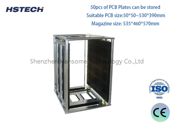 좋은 가격 PCB 로딩 랙, 50pcs, 105-109Ω 반 정적, 너비 조절 온라인으로