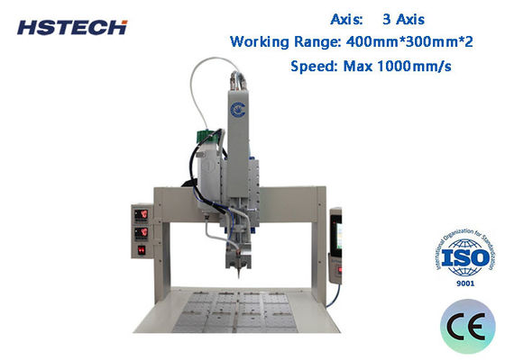 좋은 가격 스테인리스 스틸 본체 PC 제어 3축 비주얼 글루 디스펜서 (1000mm/s 속도, 0.02mm 반복 정밀도) 온라인으로