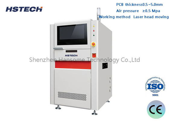 좋은 가격 CCD 마크 포인트 위치 바코드 읽기 직선 CO2 PCB 레이저 표시 기계 온라인으로