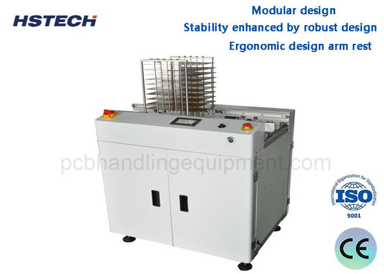 좋은 가격 안정성 강화 튼튼한 디자인 모듈 디자인 SMEMA 호환 NG PCB 거부 컨베이어 HS-CVN4600 온라인으로