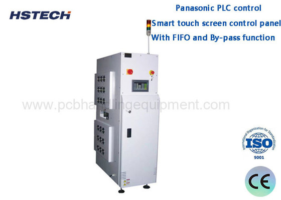 좋은 가격 터치 스크린 제어 작은 PCB SMT 보드 핸들링 머신 팬 FIFO LIFO HS-330BF 온라인으로