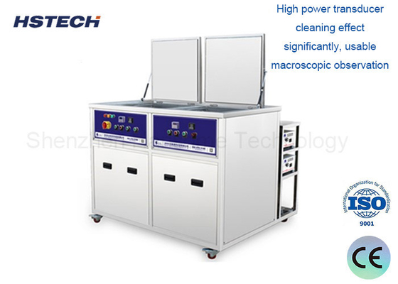 좋은 가격 이중 탱크 3000W 난방 전력 효율적인 청소 프로세스를 위해 초음파 청소 기계 온라인으로