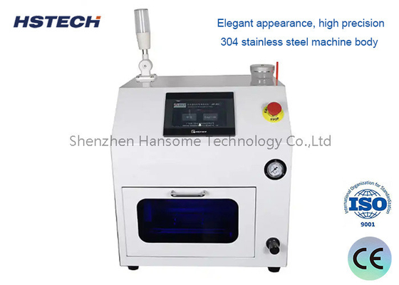 좋은 가격 SMT 노즐 청소 장비 HS-800 PLC 터치 스크린과 녹색 커버 온라인으로