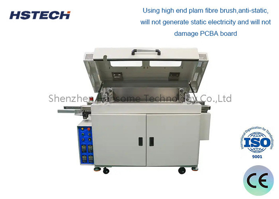 좋은 가격 접착 롤러 및 디스크 브러쉬 PCBA 보드의 단면 PCB 표면 청소 장비 온라인으로