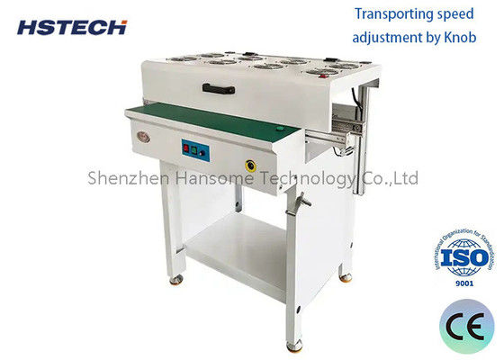 좋은 가격 SMEMA 표준 및 가변 속도 제어 기능을 갖춘 PCB 취급용 스테인리스 스틸 ESD 플랫 벨트 컨베이어 온라인으로