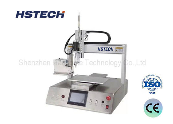 데스크톱 및 가시적인 작동용 단일 잠금 머리로 나사 고정 기계