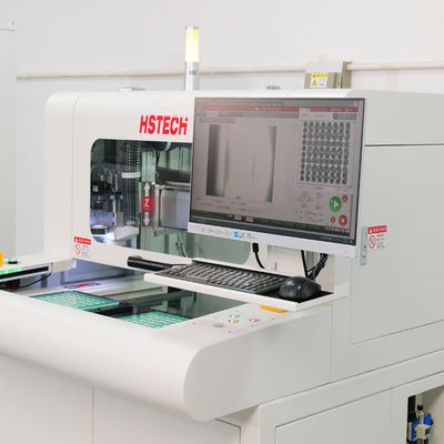 좋은 가격 60000 RPM 스핀델을 가진 쥐 咬 PCB 디패널링 머신 / 자동 PCB 라우터 온라인으로