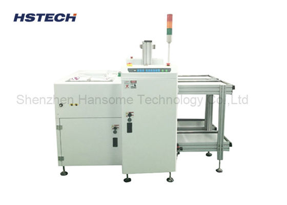 좋은 가격 SMT 생산 라인을 위한 SMEMA 신호 통신 및 각 2개의 매거진을 수용하는 PCL 및 터치 스크린 제어 PCB 언로더 온라인으로