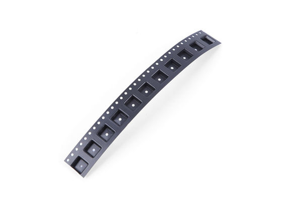 좋은 가격 검은 색 SMT 엠보스드 캐리어 테이프, SMD LED 칩 플라스틱 릴 사용자 정의 온라인으로