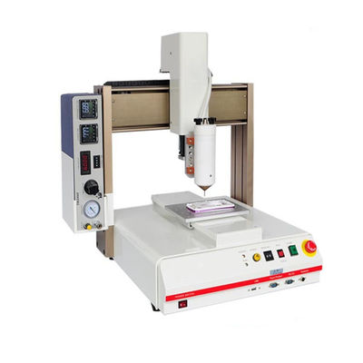 좋은 가격 300mm/s 속도, ±0.02mm 반복 정밀도, 1:1-10:1 접착제 혼합 비율을 갖춘 AB 접착제 디스펜싱 머신 온라인으로
